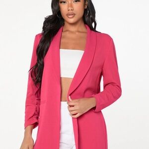 Women's Pink Blazer